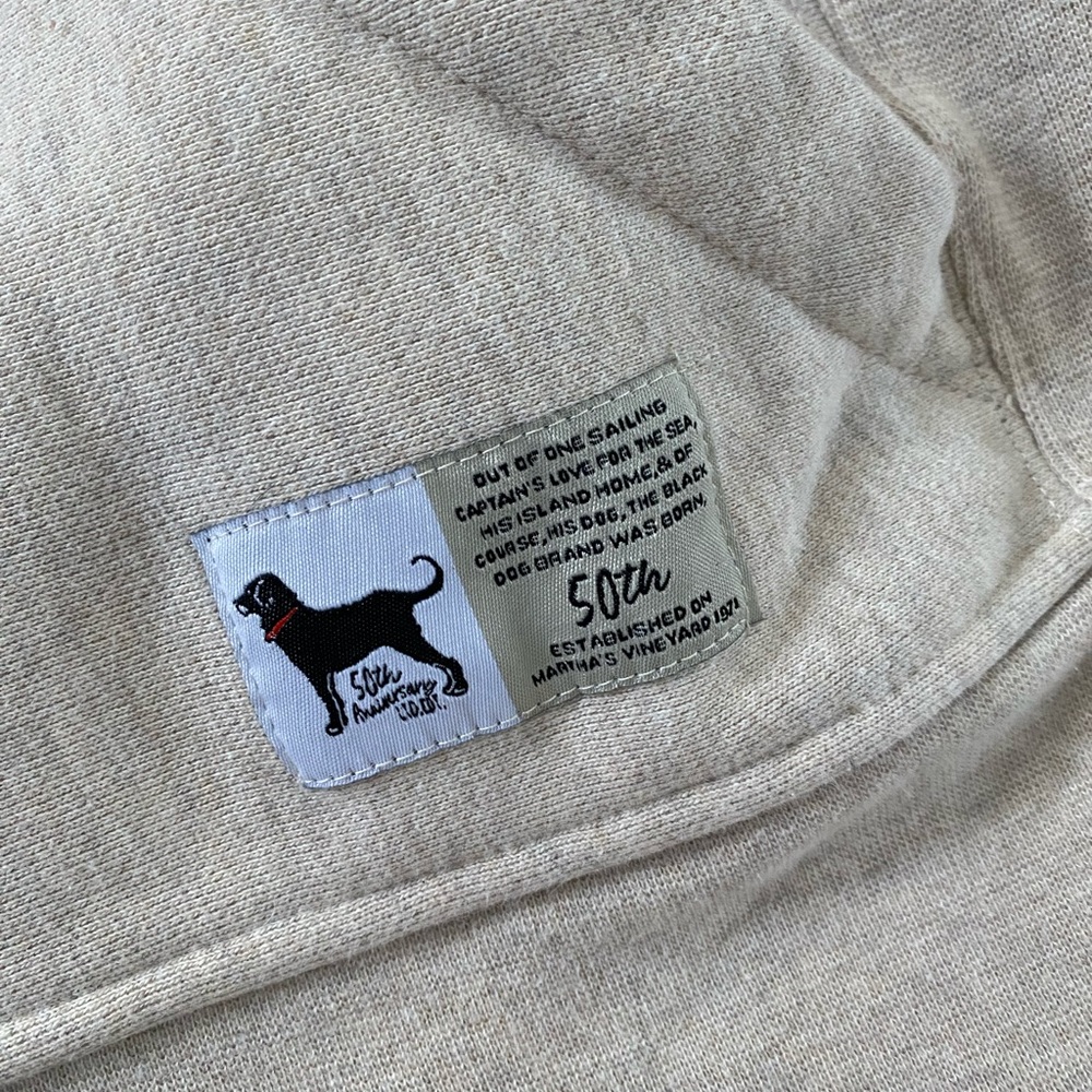 The Black Dog Limited Edition 50th anniversary Cream Hoodie - Picture 4 of 5